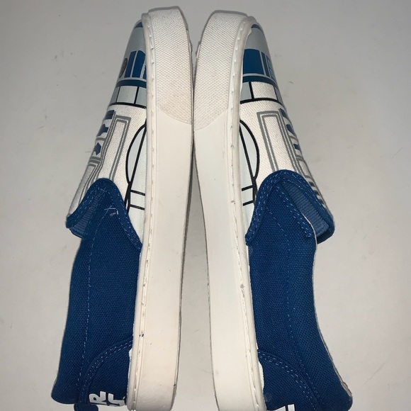 Star Wars R2D2 White Men Slip On Sneaker SOLD OUT - Picture 8 of 13